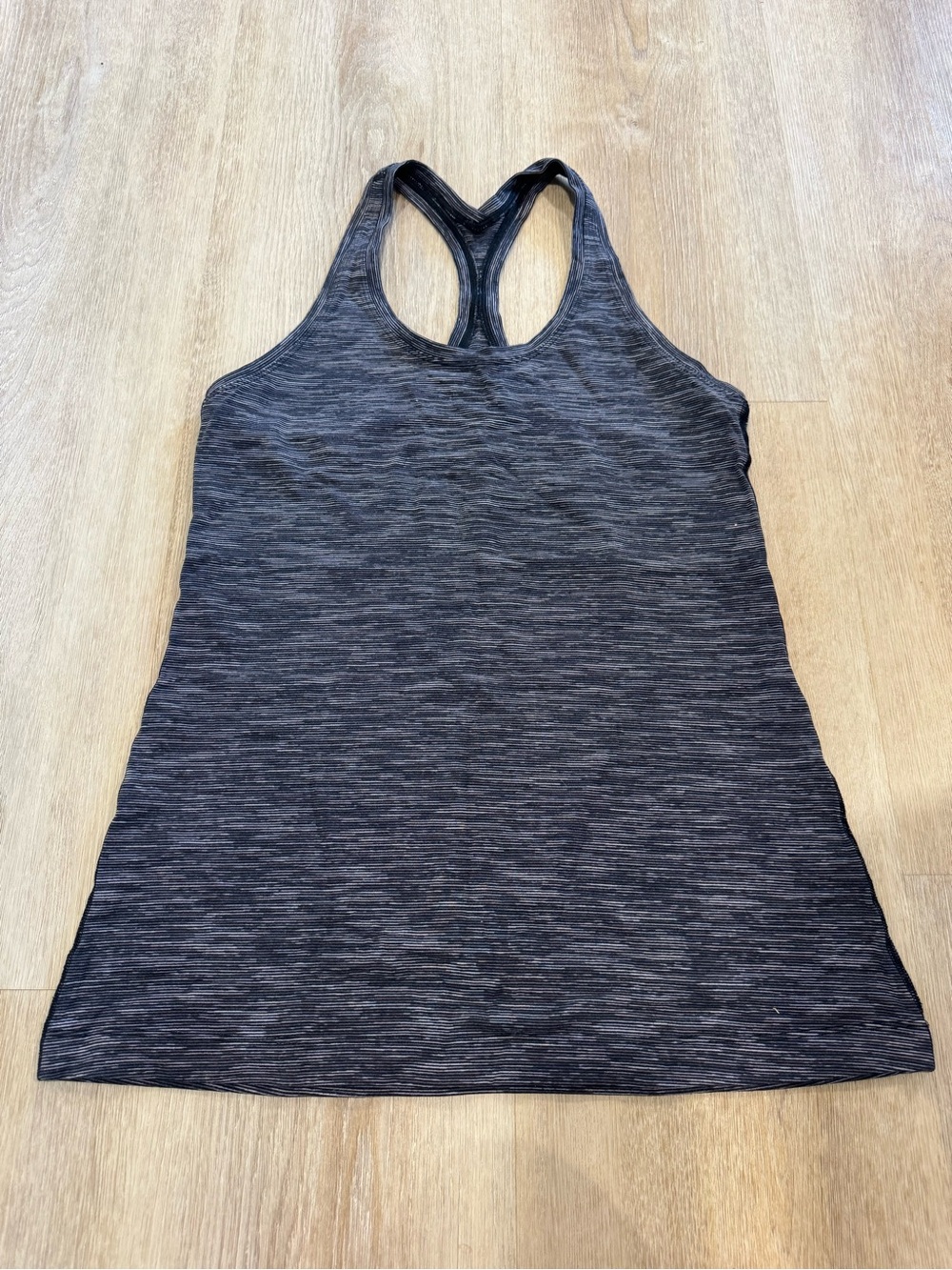 lululemon athletica Women's Charcoal Heather Racerback Tank
